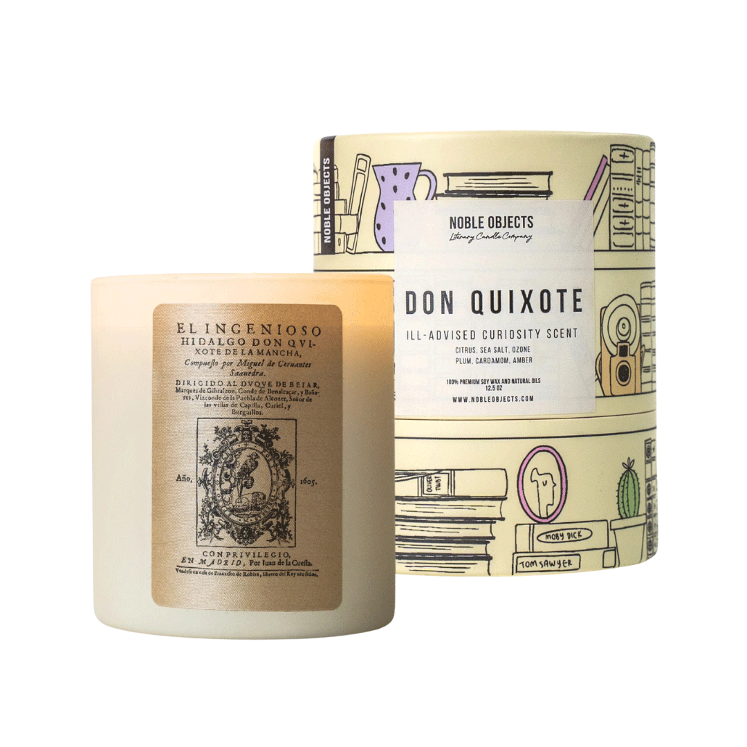 Don Quixote - Scented Book Candle