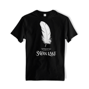 Feather T-Shirt – Swan Lake Inspired, 100% Cotton