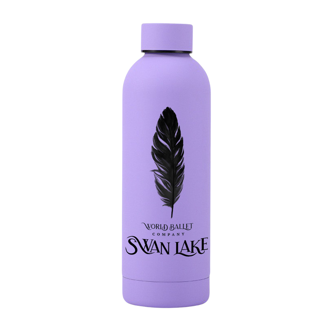 17 oz Stainless Steel Water Bottle – Swan Lake Feather